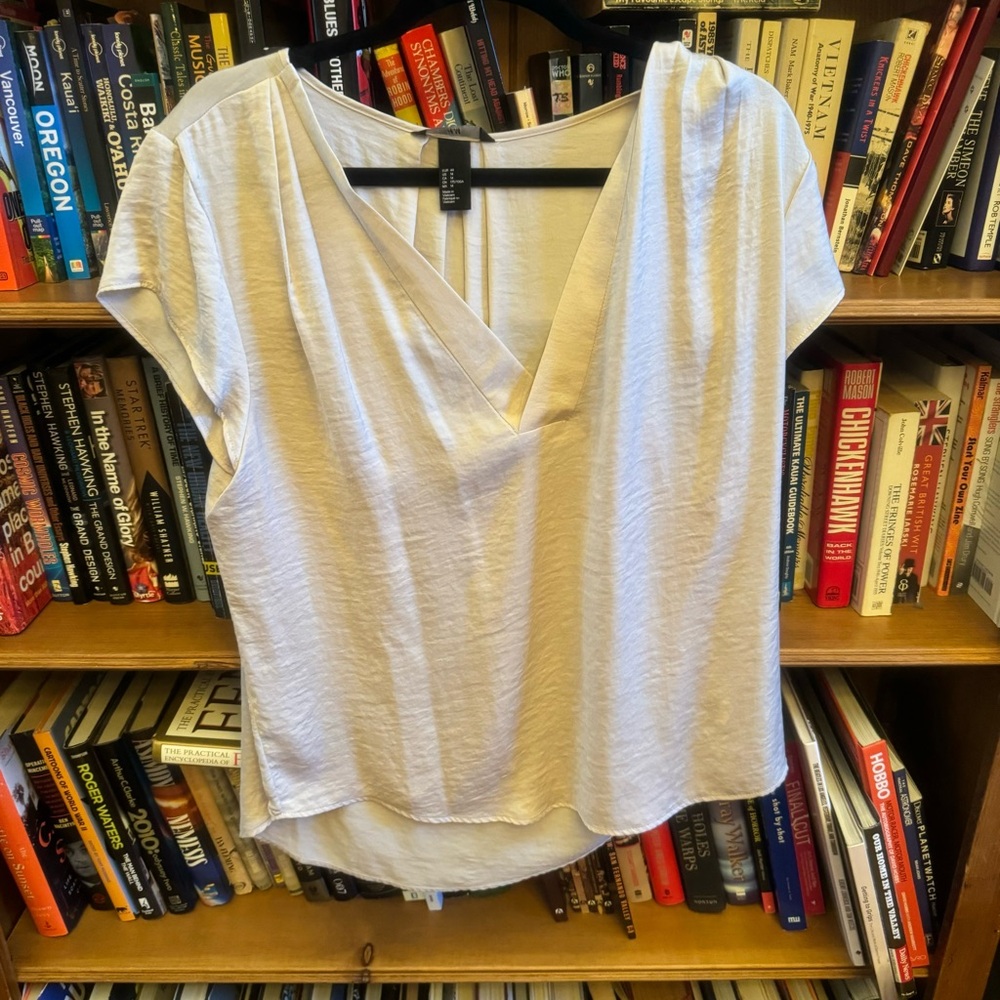 Taupe loose blouse
